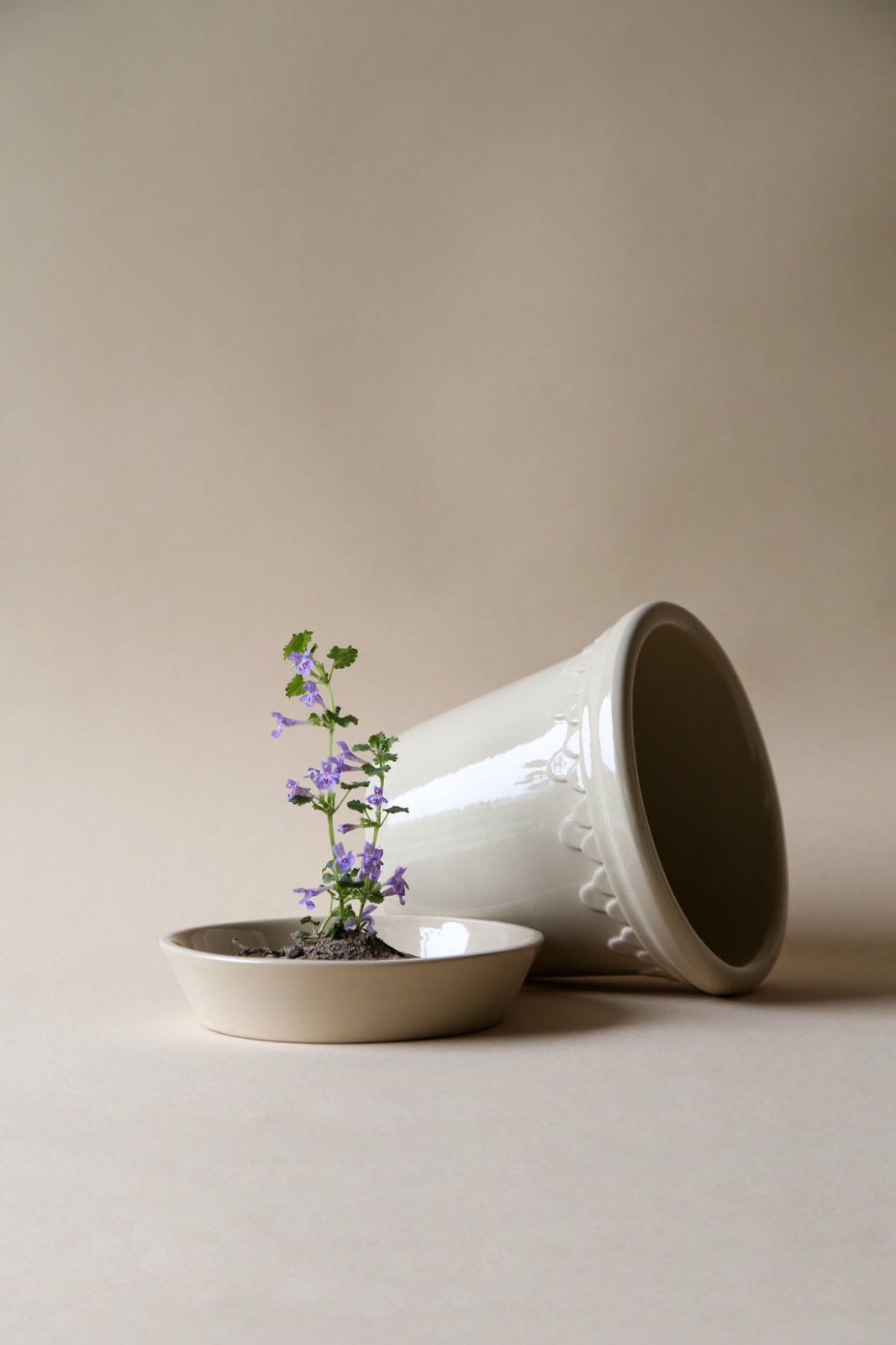 Bergs Potter Köpenhamn Kruka Ø25 cm, Sand Stone - Azalea Home