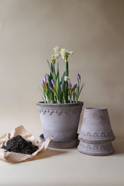 Bergs Potter Köpenhamn Kruka Ø35 cm, Grå - Azalea Home