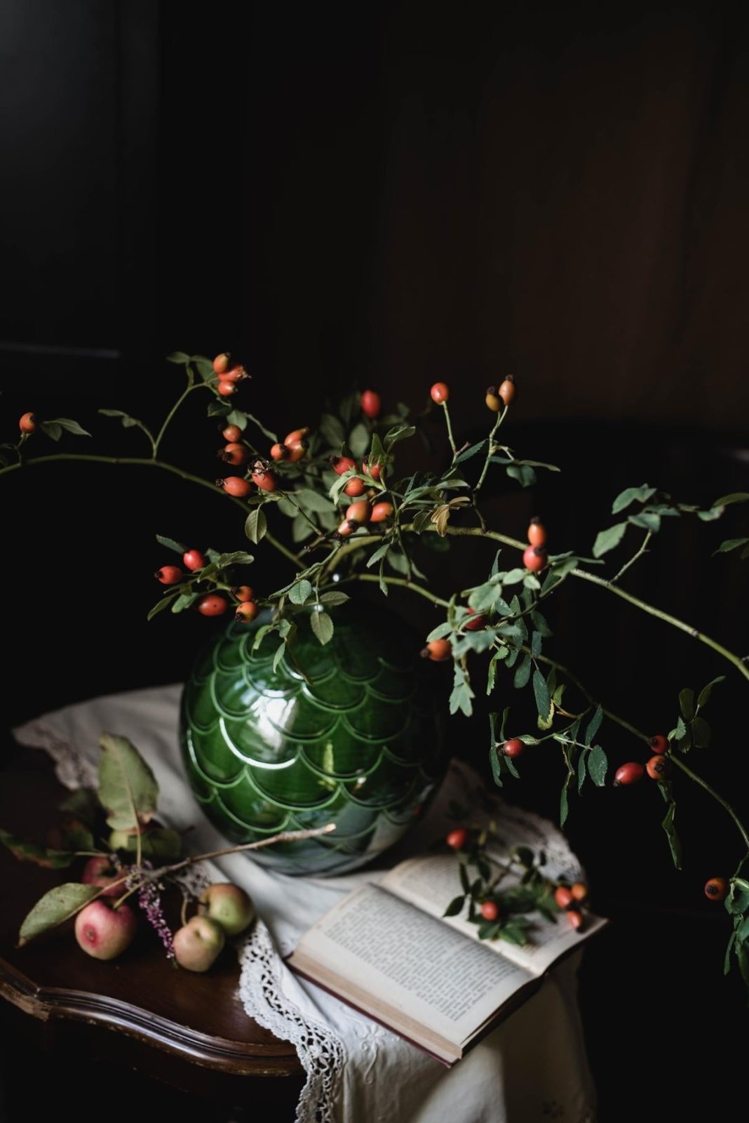 Bergs Potter Misty Vas H28 cm, Grön - Azalea Home