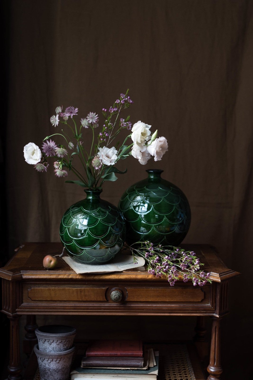 Bergs Potter Misty Vas H28 cm, Grön - Azalea Home