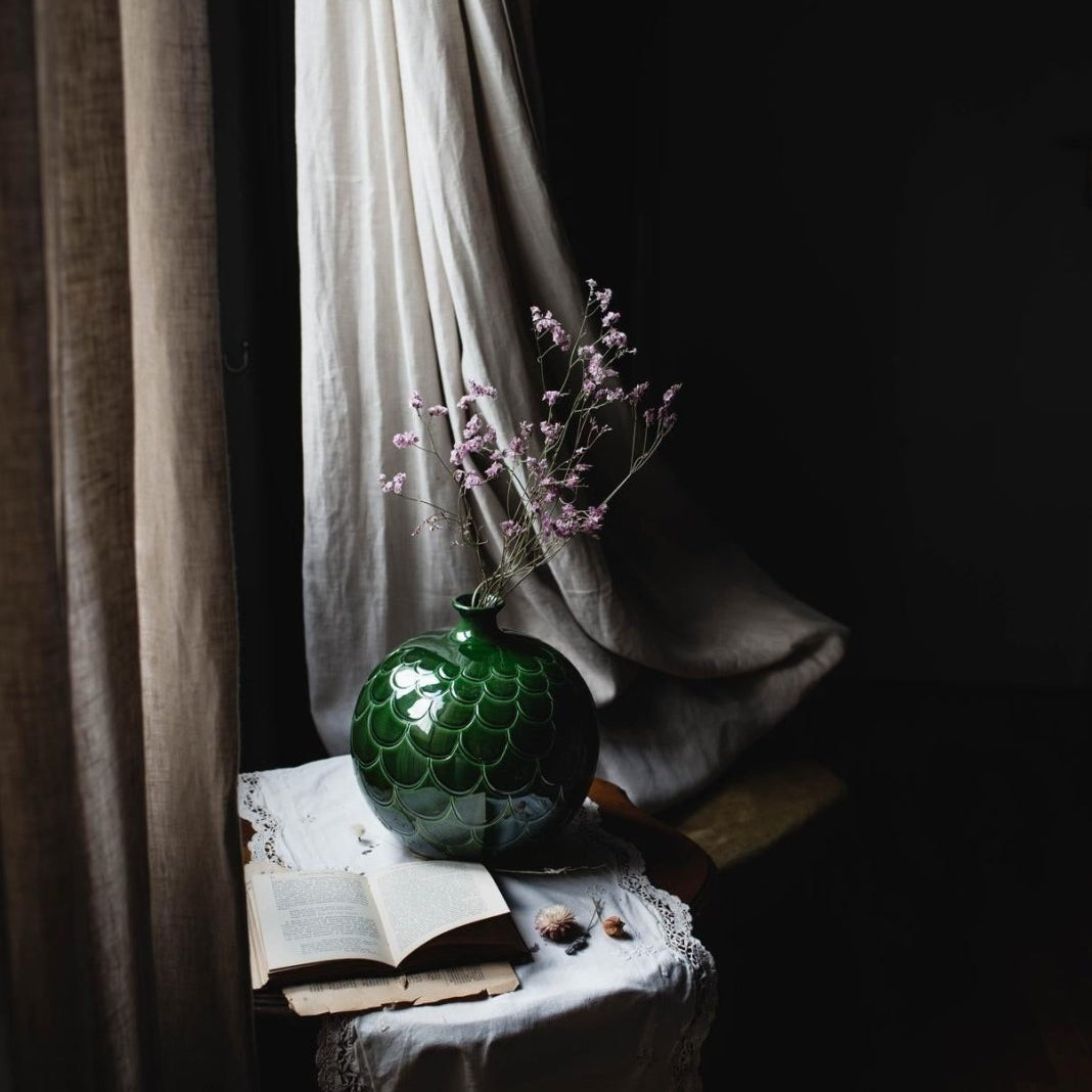 Bergs Potter Misty Vas H28 cm, Grön - Azalea Home