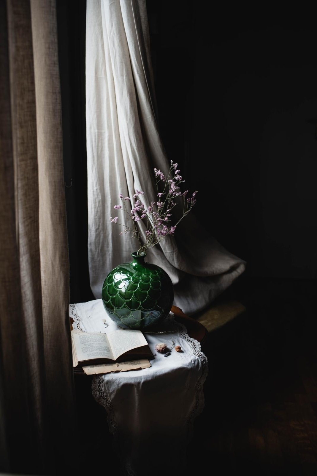 Bergs Potter Misty Vas H28 cm, Grön - Azalea Home