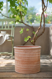 Bergs Potter Modena Kruka med Fat Ø40cm, Rosa - Azalea Home
