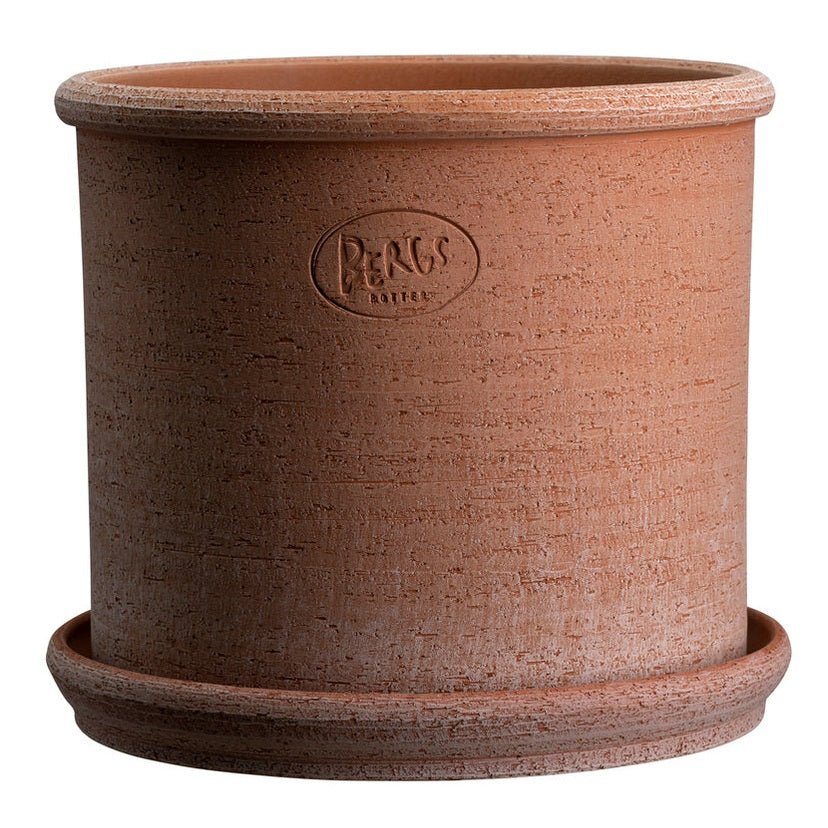 Bergs Potter Modena Kruka med Fat Ø40cm, Rosa - Azalea Home