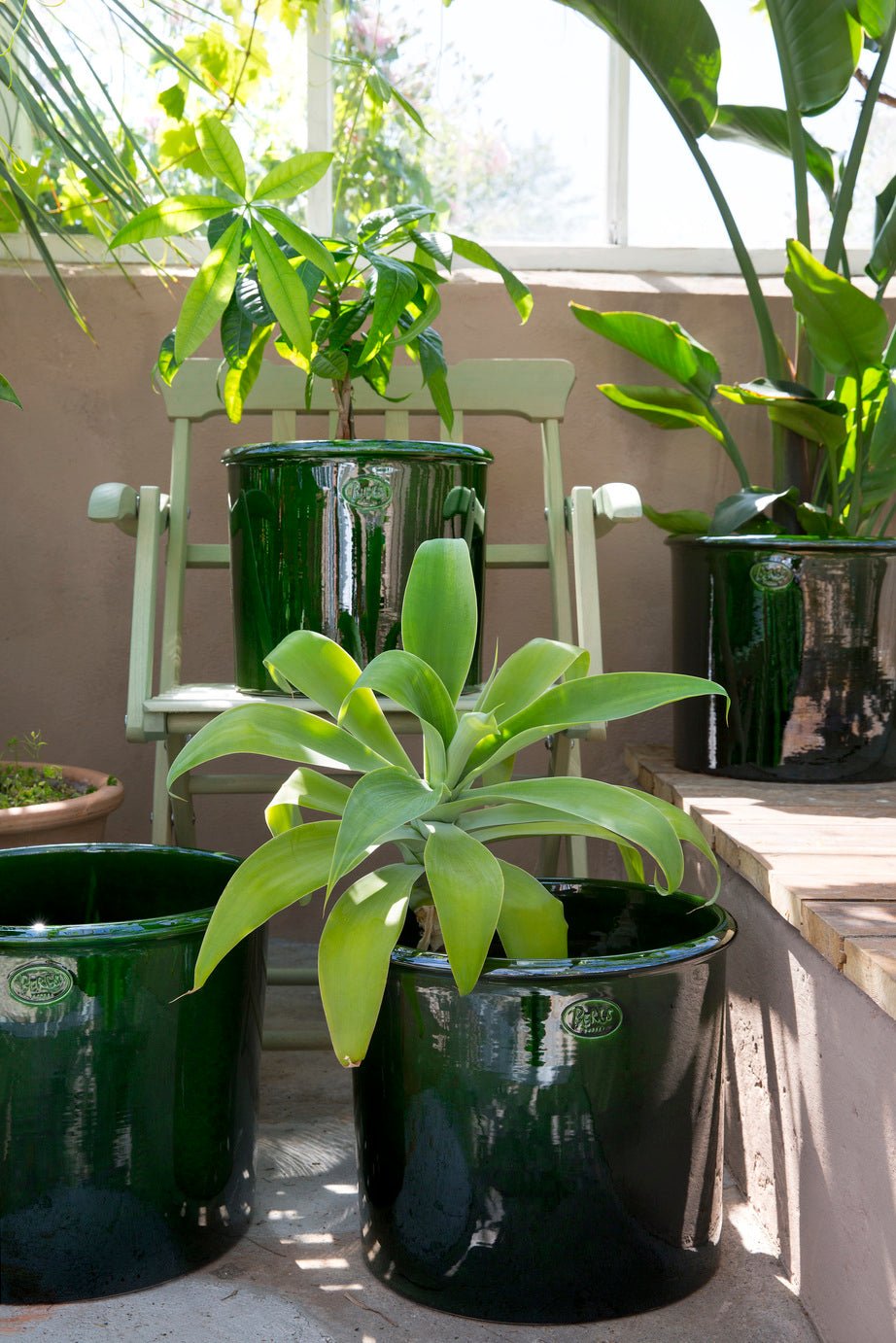 Bergs Potter Modena Kruka Ø40 cm, Grön - Azalea Home