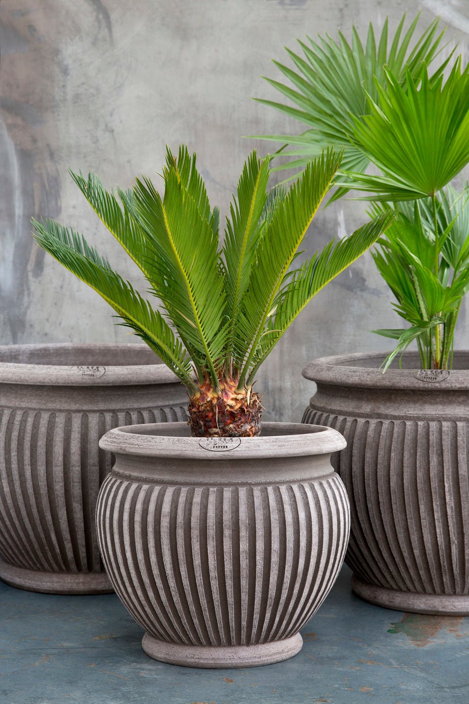 Bergs Potter Piccolina Kruka Ø40 cm, Grå - Azalea Home
