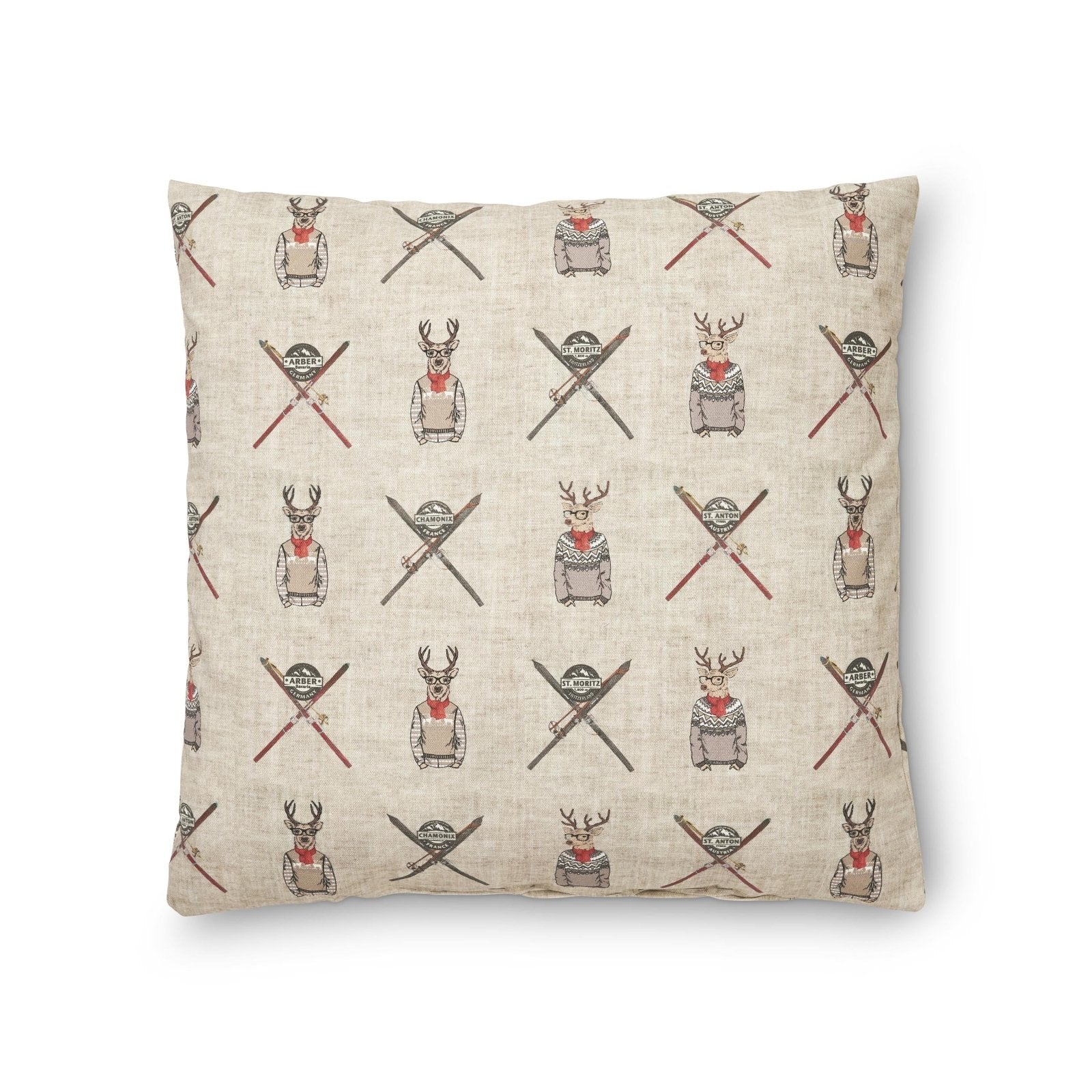 Boel & Jan Chamonix Kuddfodral 50x50, Beige - Azalea Home