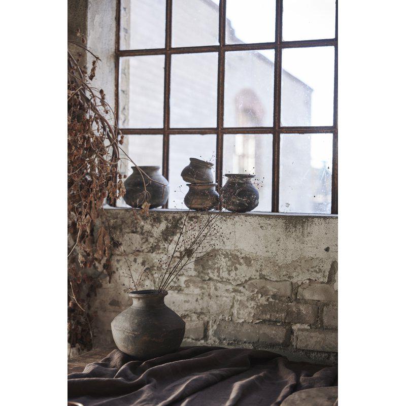 Boel & Jan Clay pot Dekoration 11x9, Brun - Azalea Home