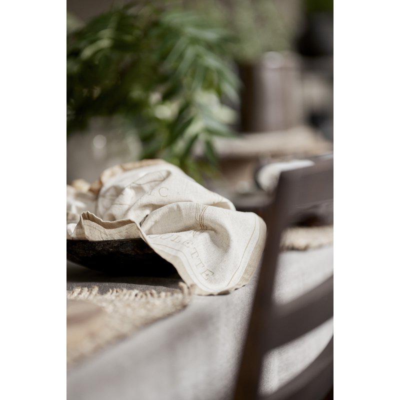 Boel & Jan Garden Handduk 50x70, Beige - Azalea Home