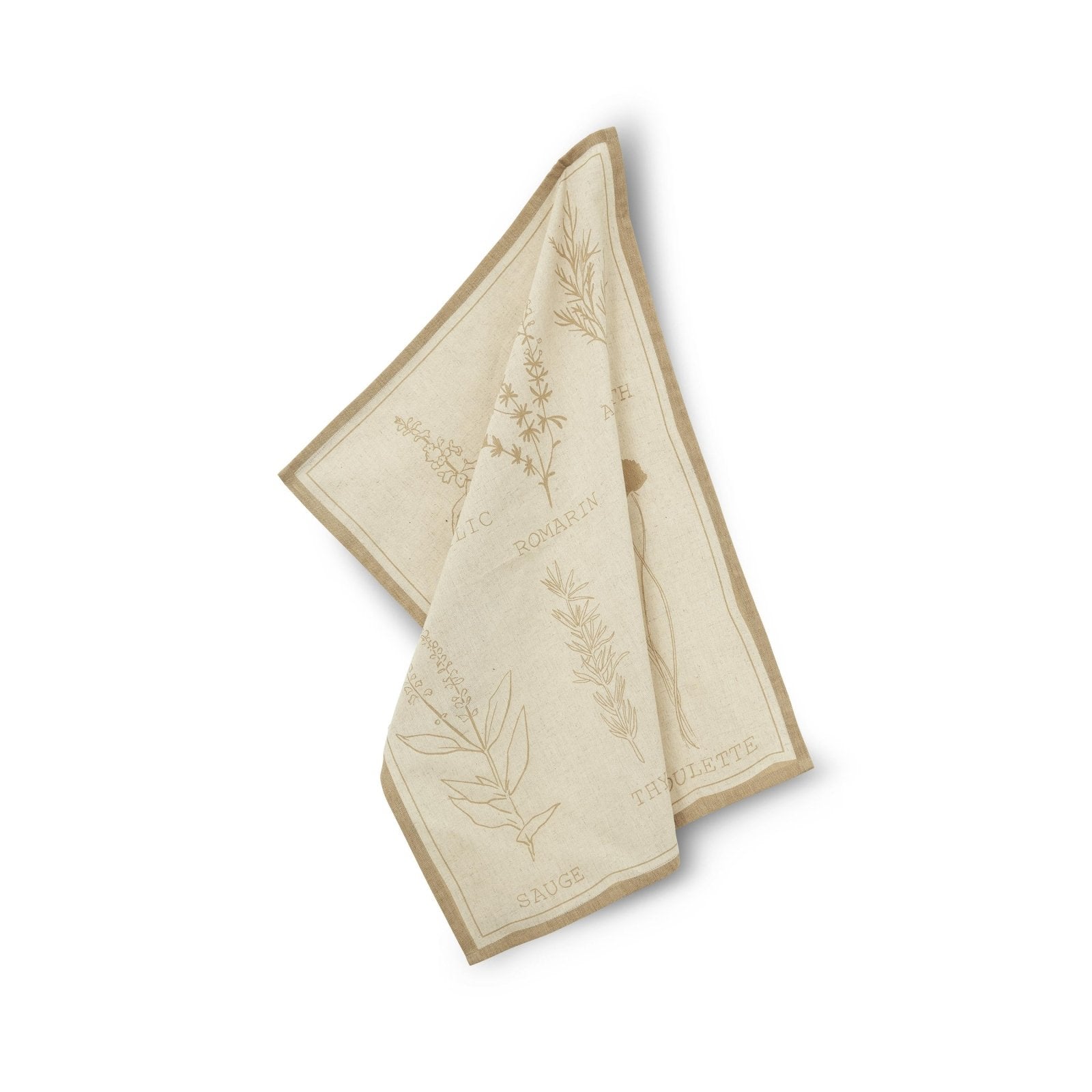 Boel & Jan Garden Handduk 50x70, Beige - Azalea Home