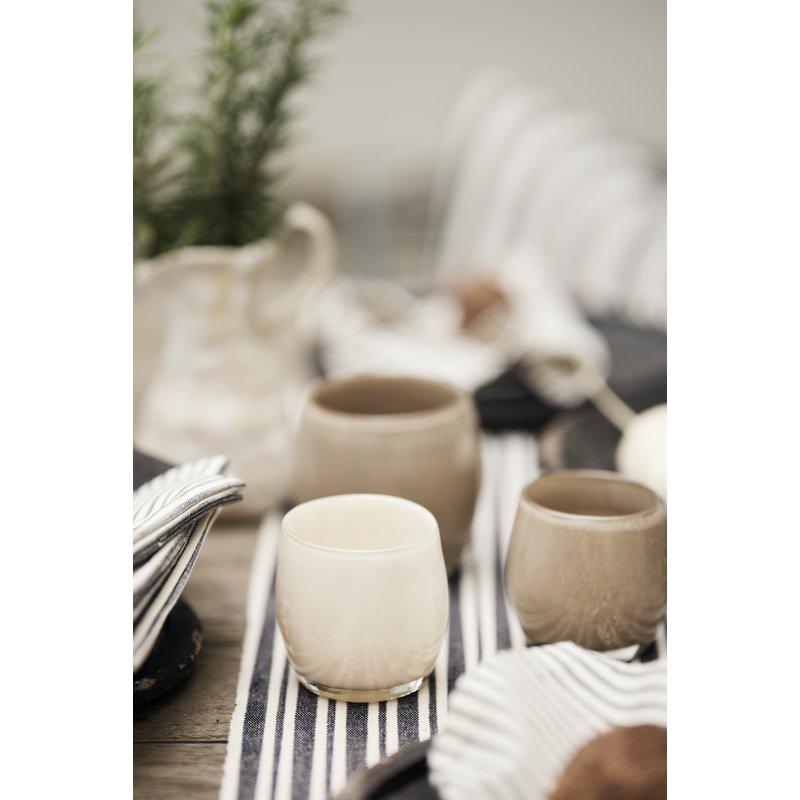 Boel & Jan Goya S Ljuslykta 8x8x8, Beige - Azalea Home