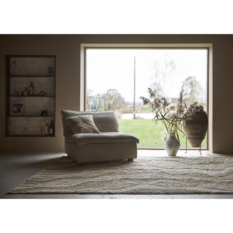 Boel & Jan Idun Matta 160x240, Beige - Azalea Home