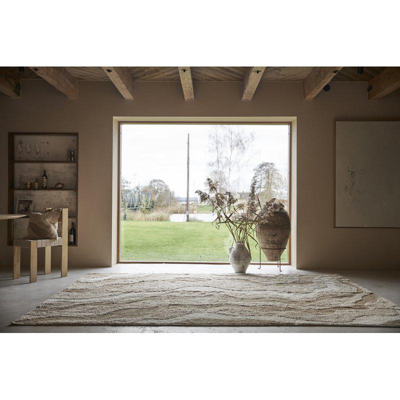 Boel & Jan Idun Matta 200x300, Beige - Azalea Home