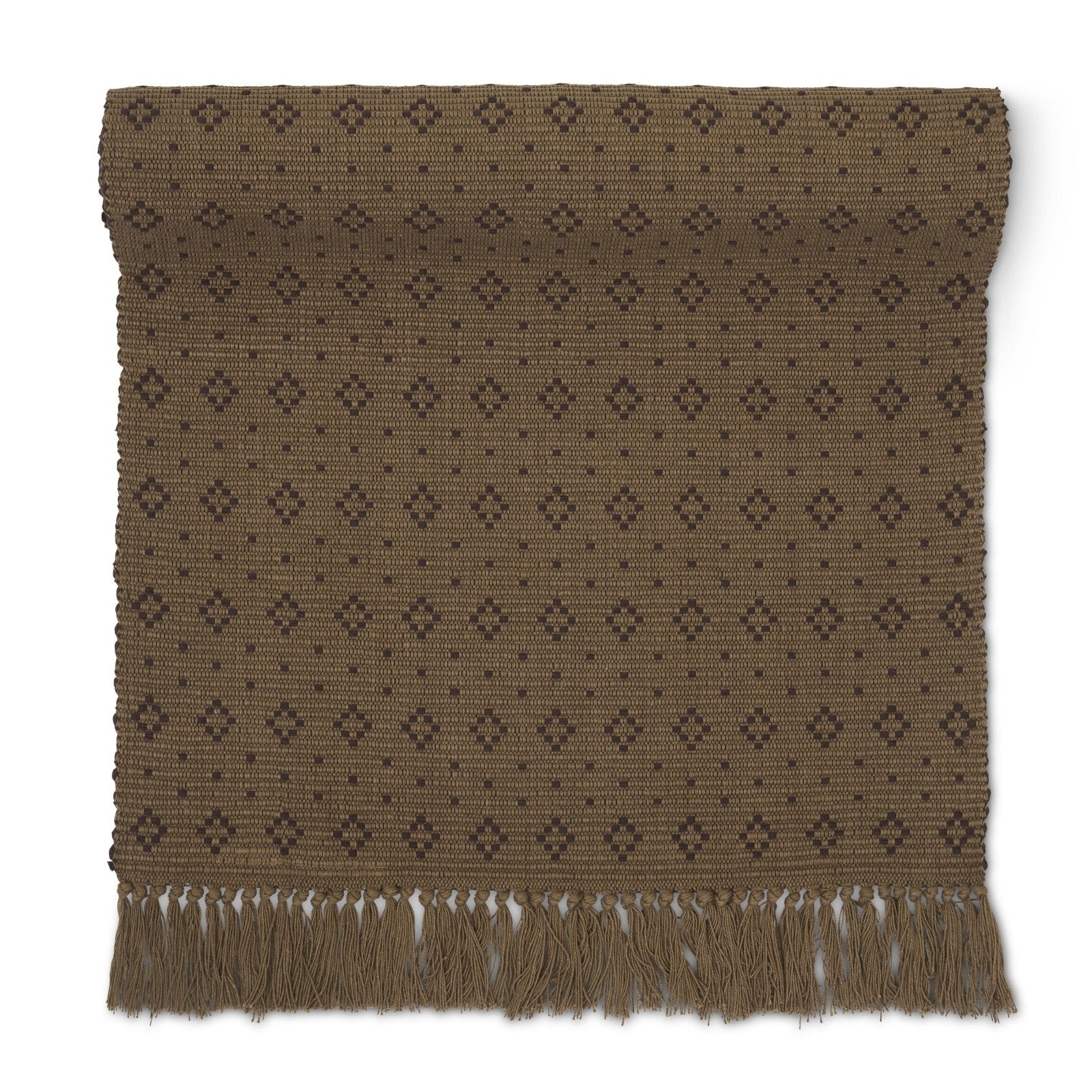 Boel & Jan Jerwin Löpare 40x140, Brun - Azalea Home
