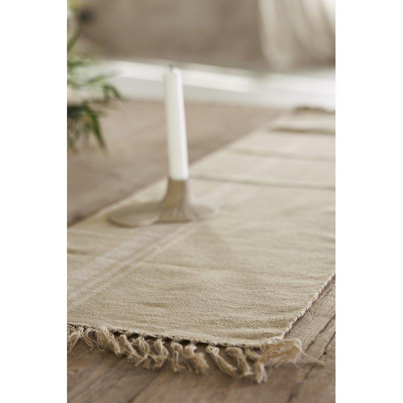Boel & Jan Leo Löpare 35x120, Beige - Azalea Home