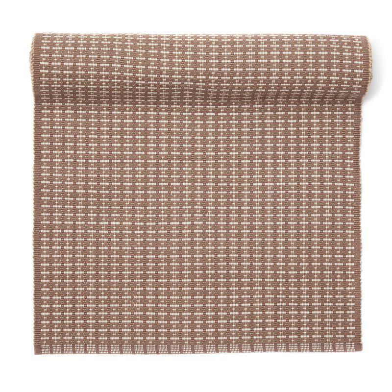 Boel & Jan Lizia Löpare 35x120, Brun - Azalea Home