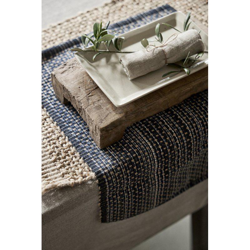 Boel & Jan Mandela 4 - pack Servett 40x40, Beige - Azalea Home