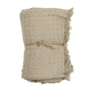 Boel & Jan Mellby Pläd 125x150, Beige - Azalea Home