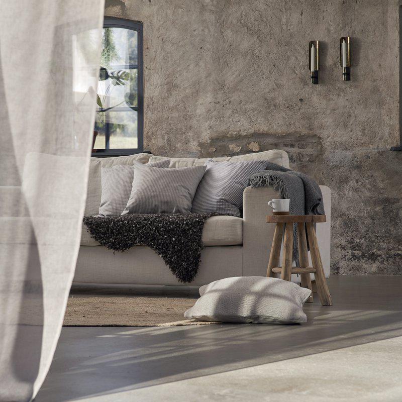 Boel & Jan Merida Kuddfodral 50x50, Silver - Azalea Home