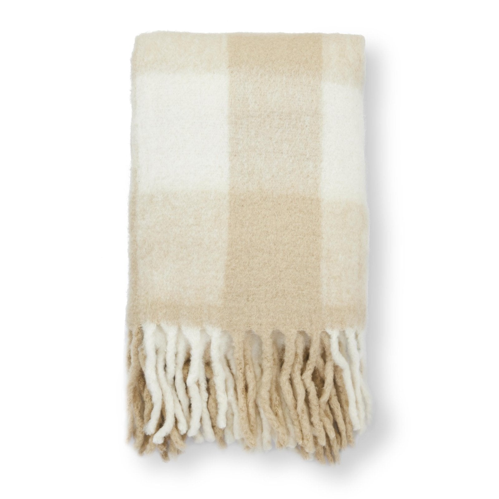 Boel & Jan Minou Pläd 130x170, Beige - Azalea Home