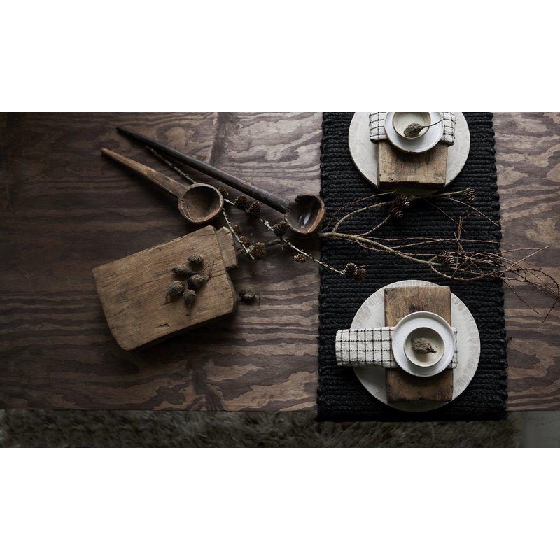 Boel & Jan Noor 2 - pack Servett 40x40, Svart - Azalea Home