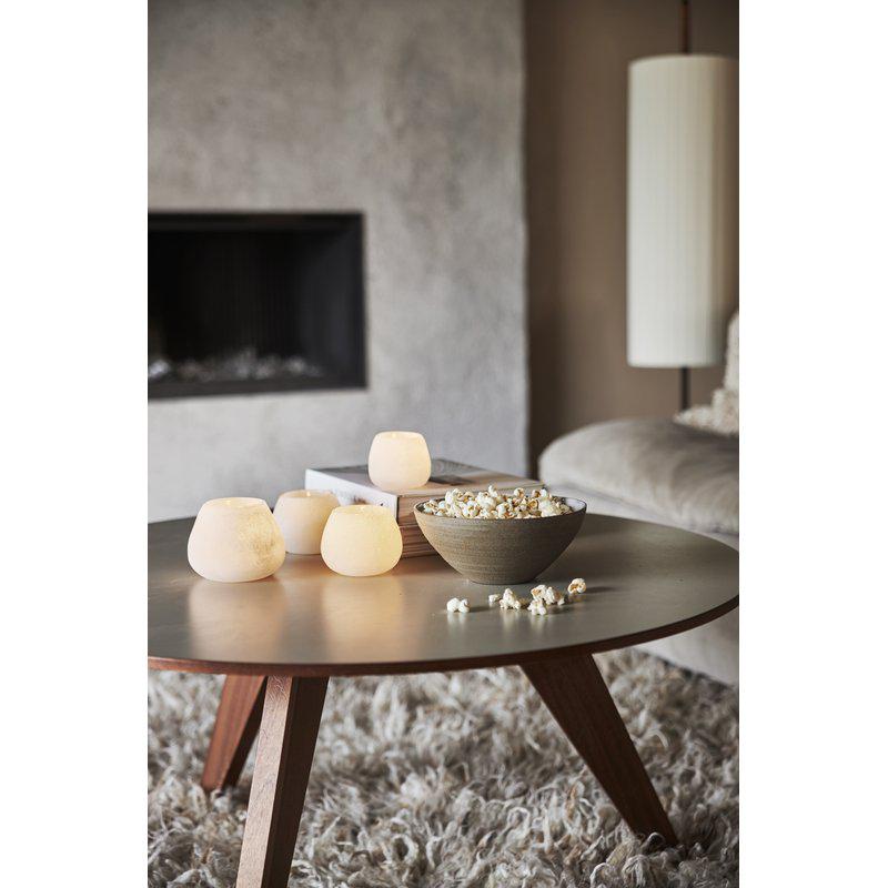 Boel & Jan Norrvik Ljuslykta 9x9x7,5, Vit - Azalea Home