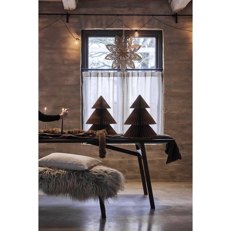 Boel & Jan Paper tree Dekoration 50x42, Brun - Azalea Home