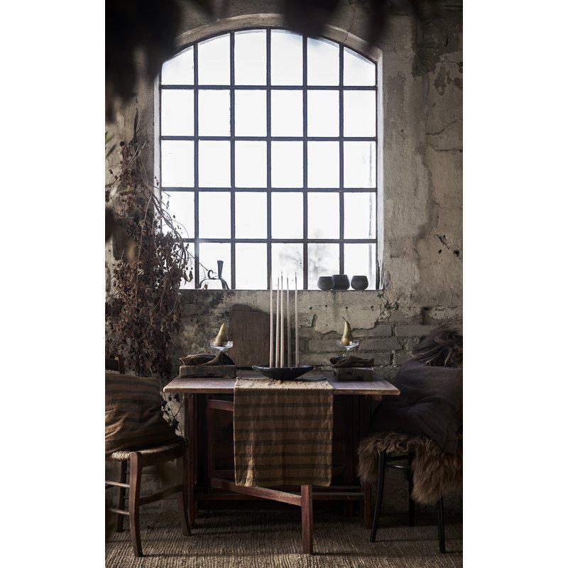 Boel & Jan Penny 2 - pack Servett 40x40, Brun - Azalea Home