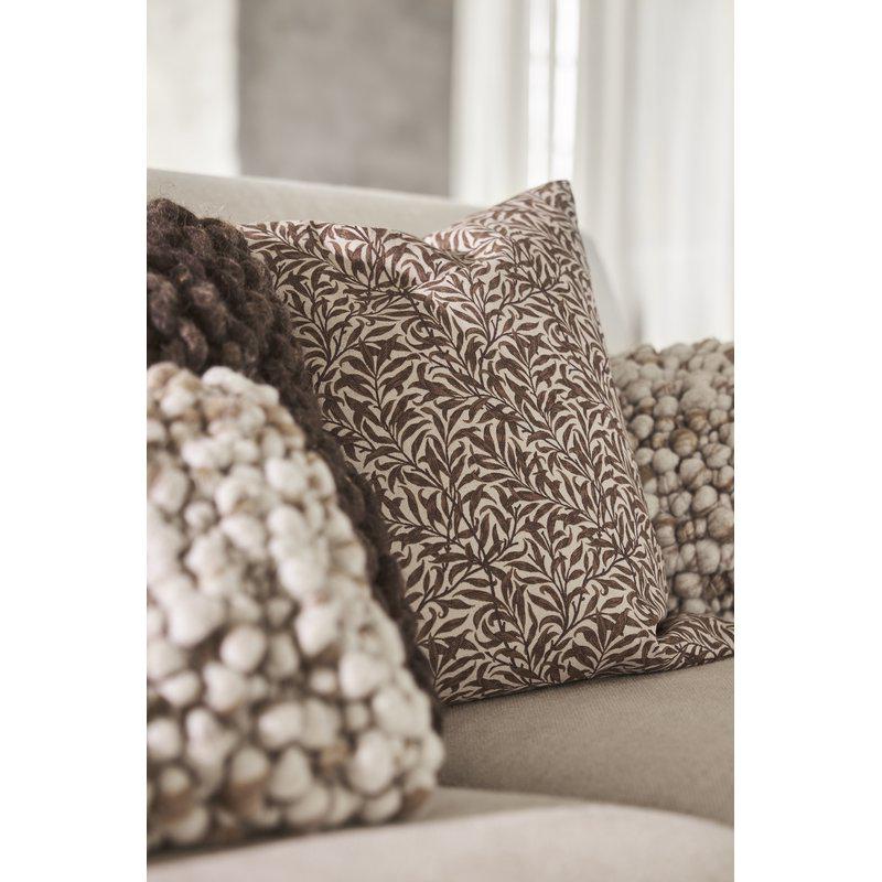 Boel & Jan Ramas Kuddfodral 50x50, Brun - Azalea Home
