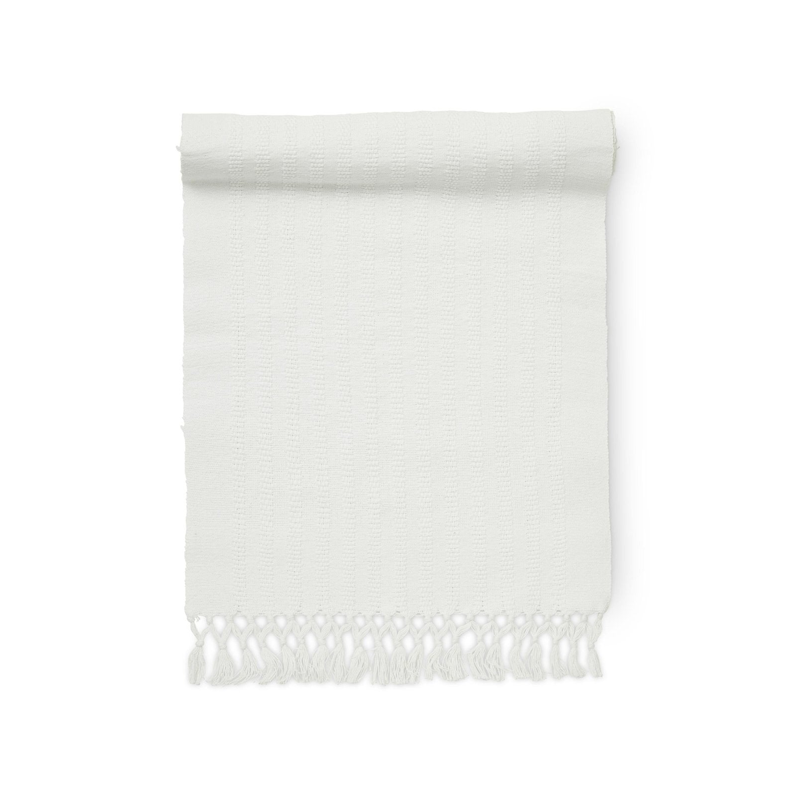 Boel & Jan Sabrina Löpare 35x120, Vit - Azalea Home