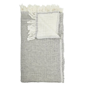 Boel & Jan Samos Pläd 120x150, Grå - Azalea Home