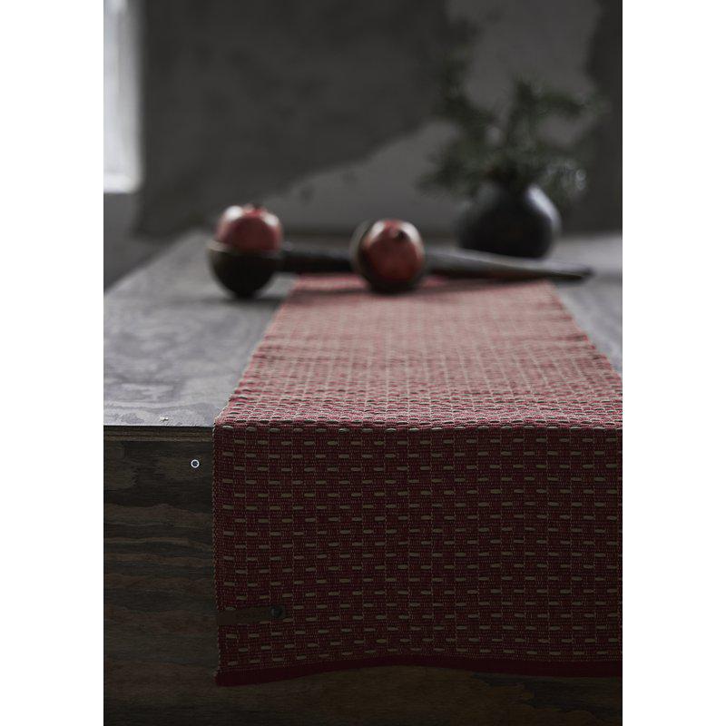 Boel & Jan Theun Löpare 35x120, Röd - Azalea Home