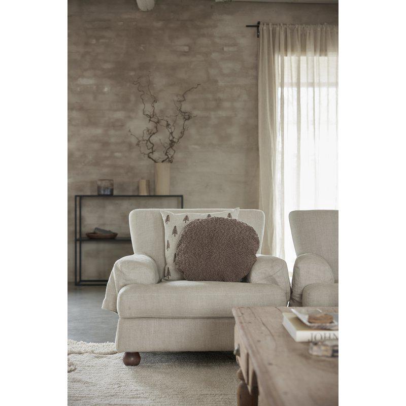 Boel & Jan Tori Kudde Ø50, Brun - Azalea Home