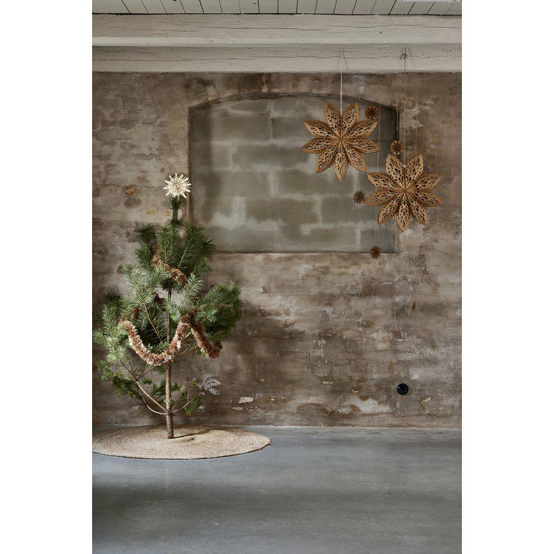 Boel & Jan Tree Toppstjärna 34x20, Vit - Azalea Home
