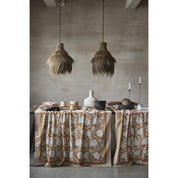 Boel & Jan Yasmine Duk 140x250, Brun - Azalea Home
