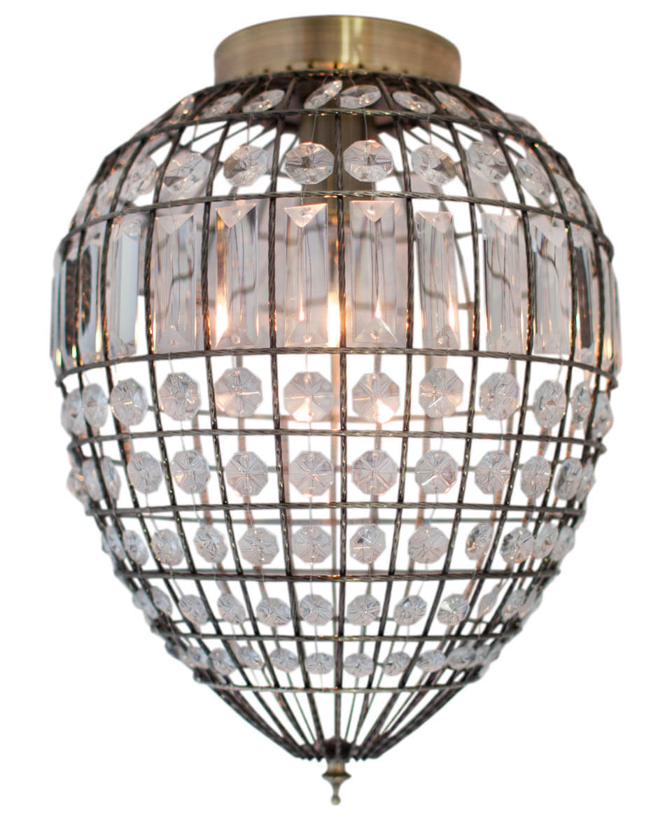 By Rydéns Amadeus plafond Ø30 cm antik - Azalea Home