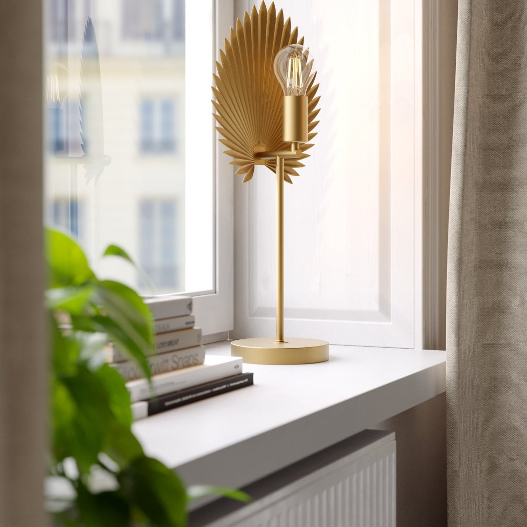 By Rydéns Aruba bordslampa matt guld - Azalea Home