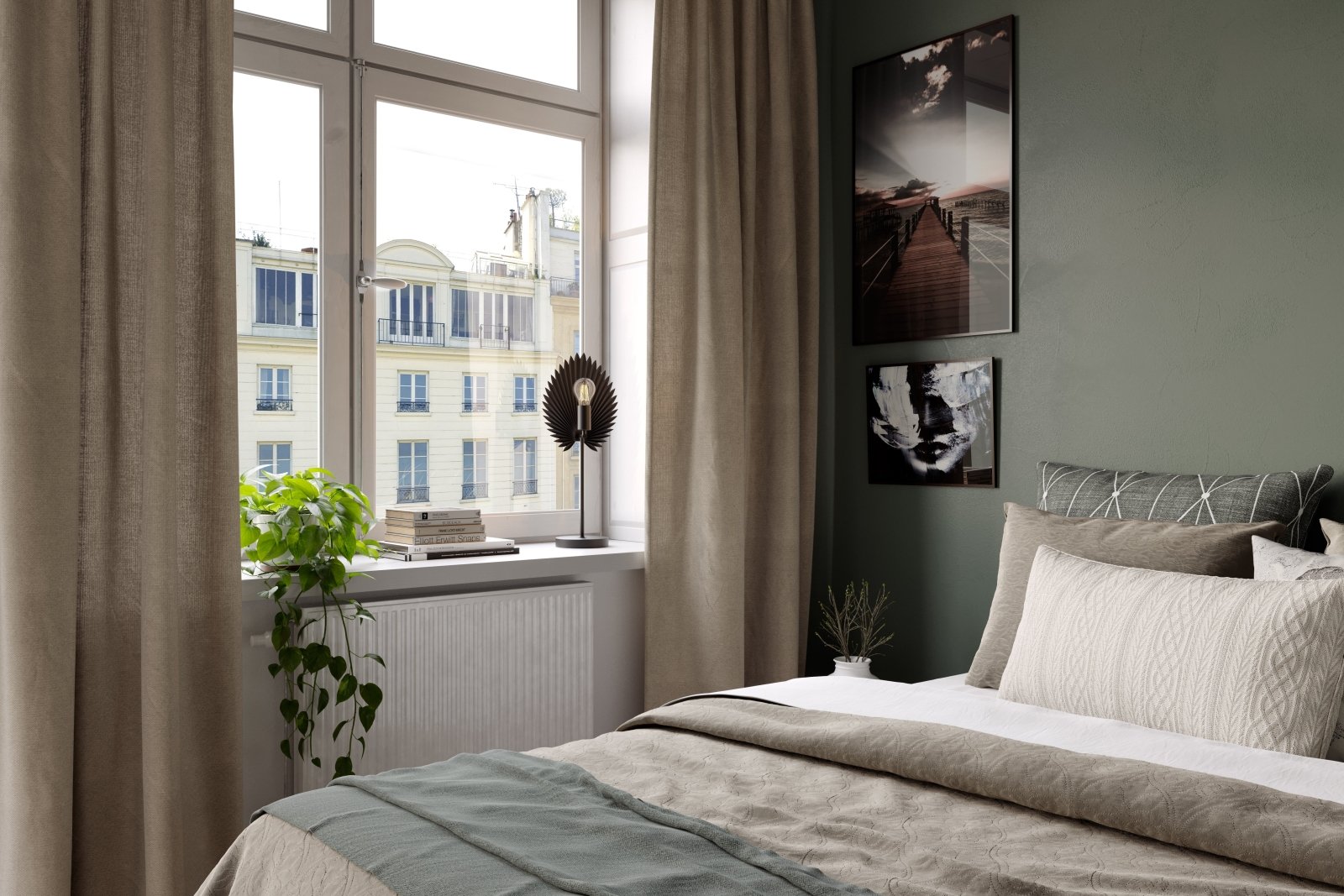 By Rydéns Aruba bordslampa matt svart - Azalea Home