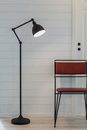 By Rydéns Bazar golvlampa sandsvart - Azalea Home