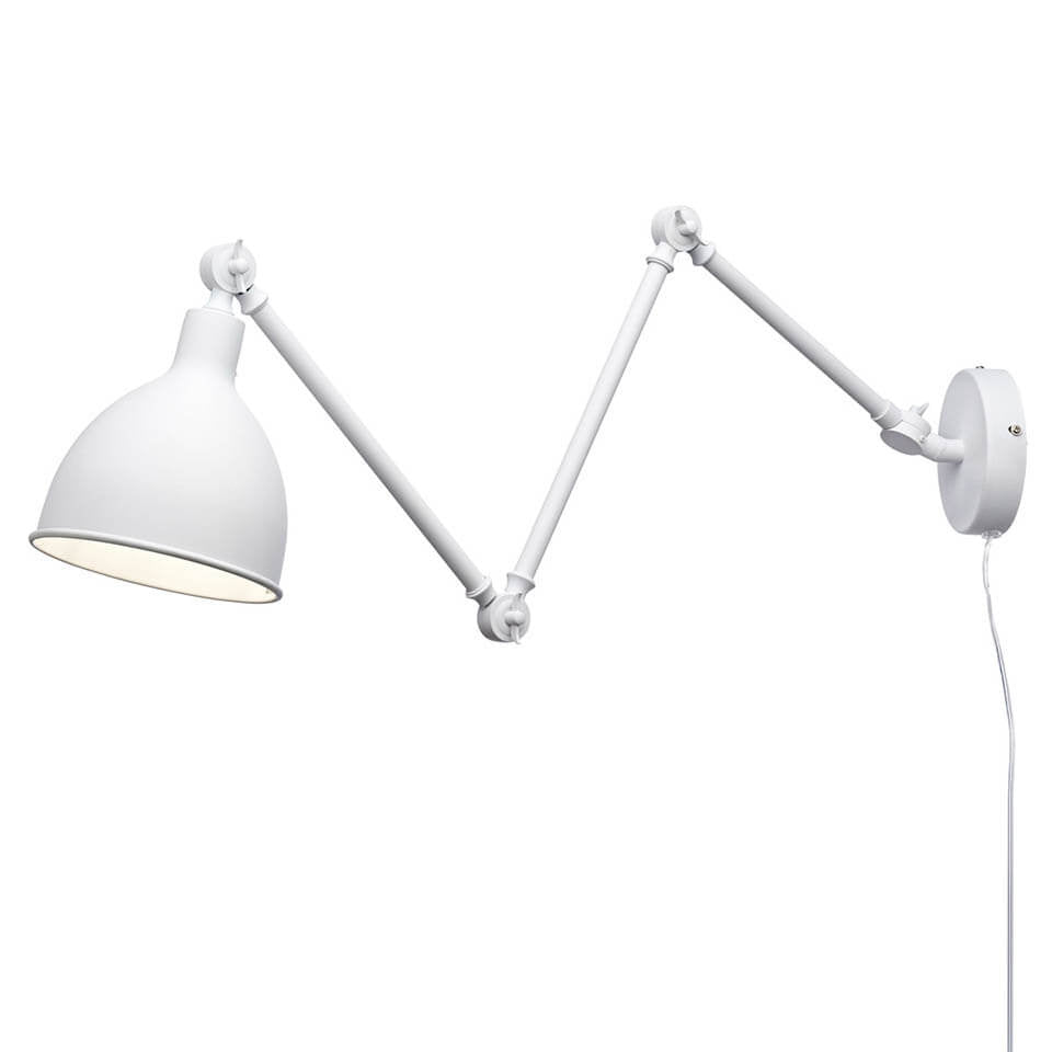 By Rydéns Bazar vägglampa l61.5 - 122.cm sandvit - Azalea Home
