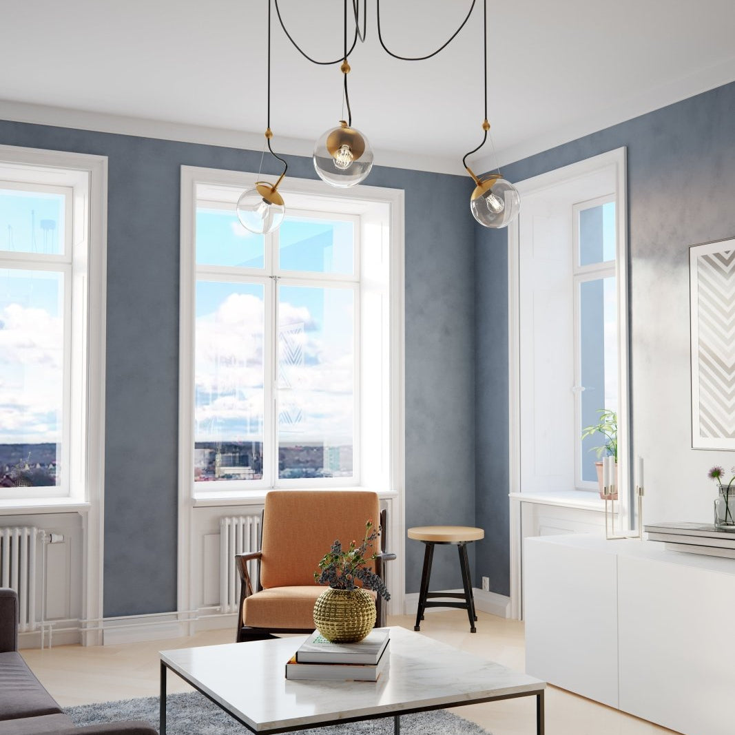 By Rydéns Carry taklampa 3 grå - Azalea Home