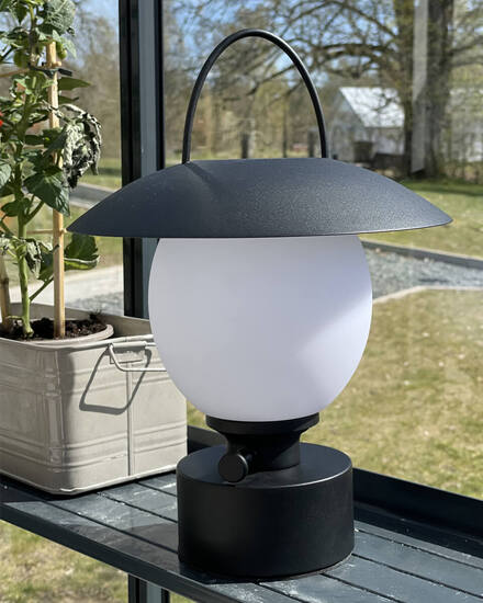 By Rydéns Castro bordslampa sandsvart USB IP44 - Azalea Home