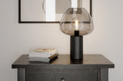 By Rydéns Cozy bordslampa svart/grå - Azalea Home