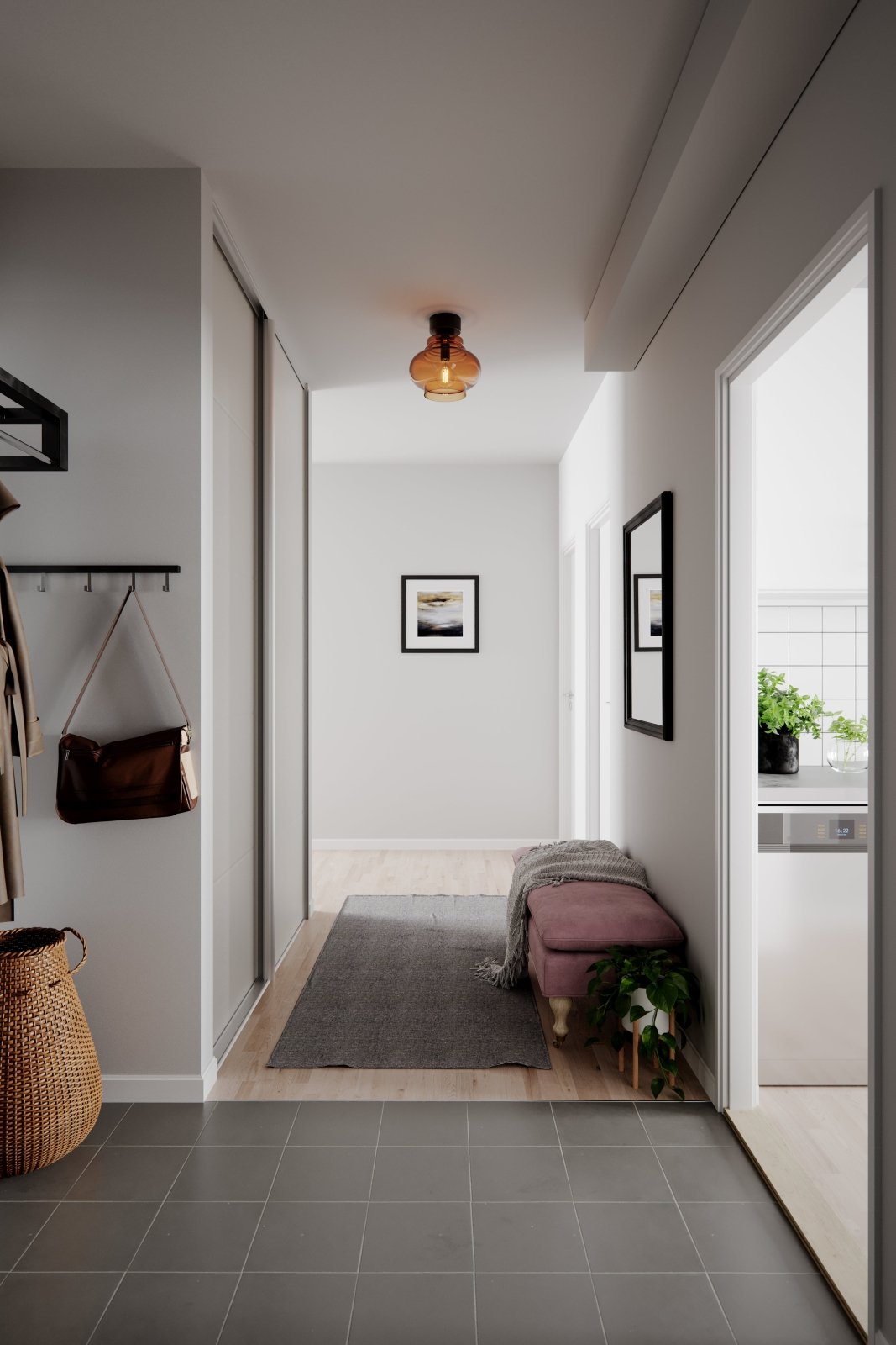 By Rydéns Dolores plafond Ø30 cm konjak - Azalea Home