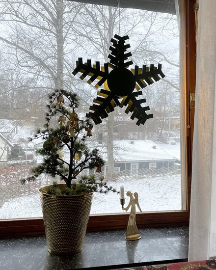By Rydéns Gleam julstjärna Ø60 cm grön - Azalea Home