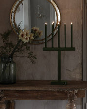 By Rydéns Glimmer Adventsljusstake mörkgrön - Azalea Home