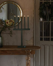 By Rydéns Glimmer Adventsljusstake mörkgrön - Azalea Home