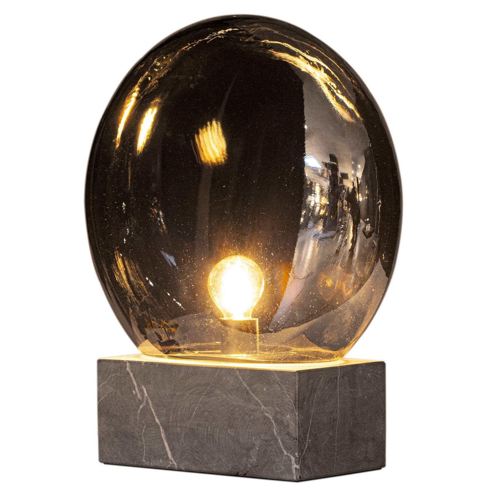 By Rydéns Glori bordslampa rökgrå - Azalea Home