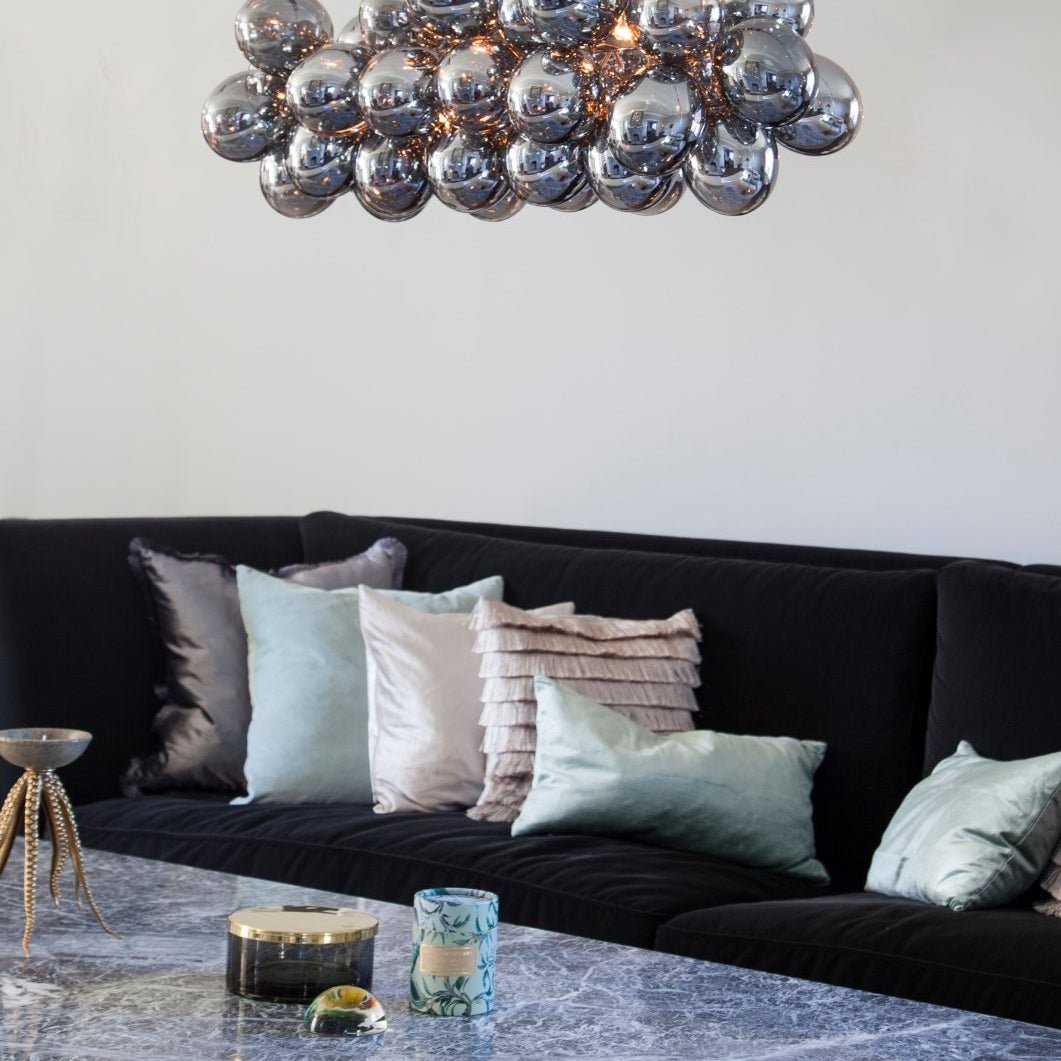 By Rydéns Gross Bar taklampa L80 cm rökgrå - Azalea Home