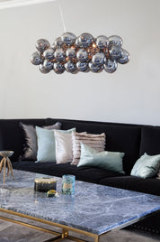 By Rydéns Gross Bar taklampa L80 cm rökgrå - Azalea Home